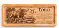 Tagliere in legno Zodiacale Toro –  ♉