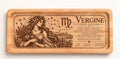 Tagliere in legno Zodiacale Vergine –  ♍